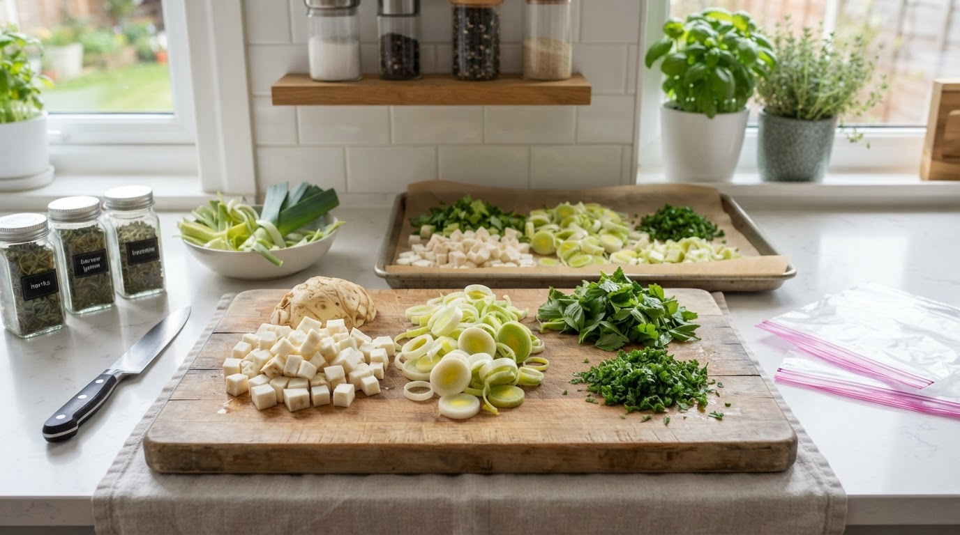 Mrożenie warzyw na rosół - czy można i jak to robić? 2